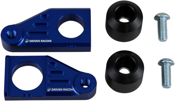DRIVEN RACING Axle Block Sliders - Honda - Blue DRAX-120-BL
