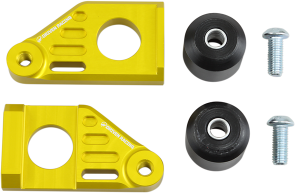 DRIVEN RACING Axle Block Sliders - Suzuki - Gold DRAX-119-GD