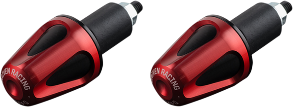 DRIVEN RACING Bar End Weight - Red/Black DXB-RD