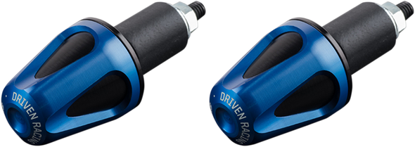 DRIVEN RACING Bar End Weight - Blue/Black DXB-BL