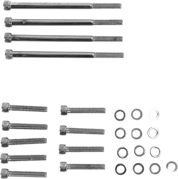 DRAG SPECIALTIES Bolt Kit Primary Knurled MK672BK