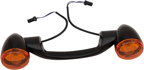 DRAG SPECIALTIES Rear Turn Signal Kit - Harley Davidson - Black L20-0380GB DRAG SPECIALTIES Rear Turn Signal Kit - Harley Davidson - Black L20-0380GB