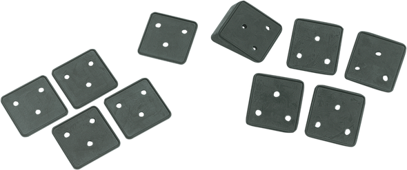 DRAG SPECIALTIES License Plate Mounting Gaskets - Wedge Style 12-0049-RW DRAG SPECIALTIES License Plate Mounting Gaskets - Wedge Style 12-0049-RW