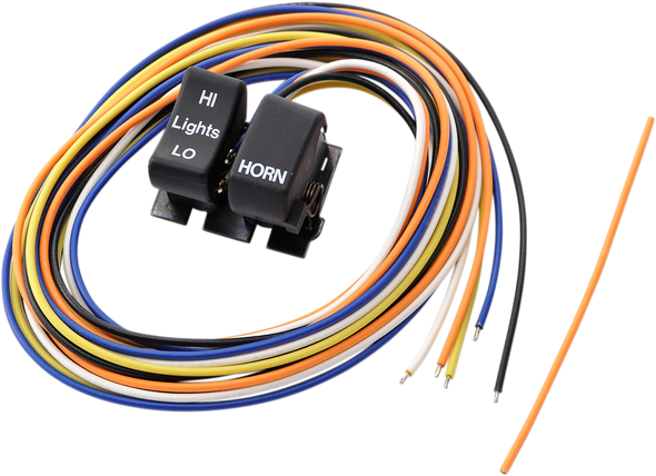 DRAG SPECIALTIES Switch Kit - Dimmer/Horn - Black 71597-92L-HC4