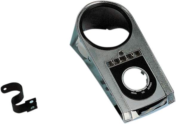 DRAG SPECIALTIES Electronic Speedometer Dash Kit - FXST/FLST 7125496CPT-BXLB