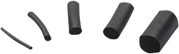 DRAG SPECIALTIES Shrink Tube .500" to .250" - 5FT - Black DRSTT263-5 DRAG SPECIALTIES Shrink Tube .500" to .250" - 5FT - Black DRSTT263-5