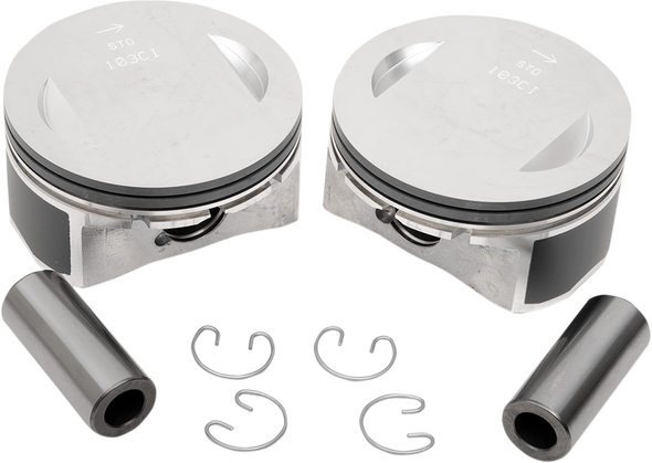 DRAG SPECIALTIES Piston - Twin Cam 21989-07+.010