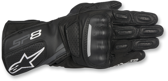 ALPINESTARS SP-8 V2 Gloves - Black/Gray - XL 3558317-111-XL