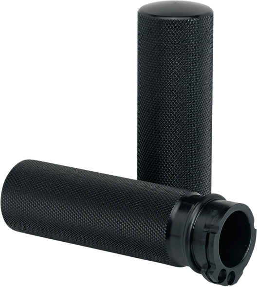 JOKER MACHINE Grips - Knurled - Cable - Black 03-93-1