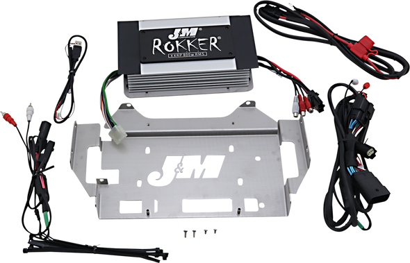 J & M 800w 4-Channel Rokker Amplifier - '14+ FLHT JAMP-800HC14ULP