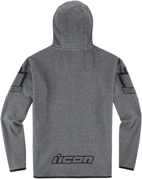 ICON Overlord™ Hoodie - Charcoal - 3XL 3050-4812