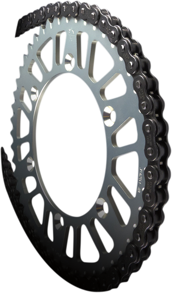 JT CHAINS 428 HDR - Heavy Duty Drive Chain - Steel - 128 Links JTC428HDR128SL