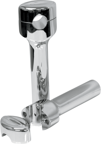 LA CHOPPERS Risers - Hefty Mohawk - 6" - Chrome LA-7404-06