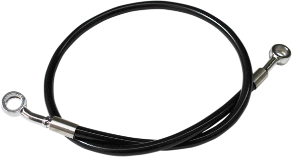 LA CHOPPERS Black Brake Line - 18"-20" - Scout LA-8400B19B