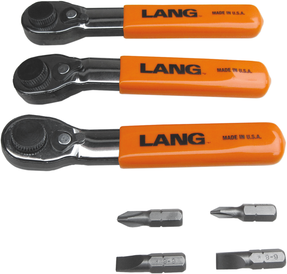 LANG TOOLS Wrenches Fine Tooth 7-Piece 5220