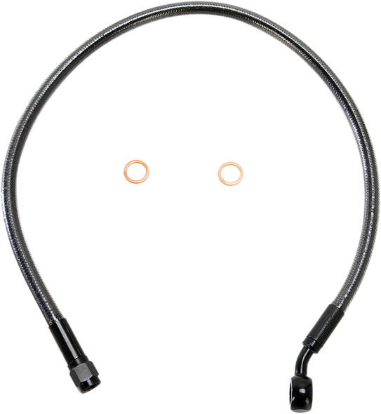 MAGNUM Brake Line - Front - Black Pearl - 35?? 10 mm - 22" AS47122