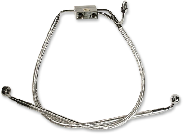 MAGNUM Brake Line - Front - Sterling Chromite II - 90?? 10 mm - 20" AS37220