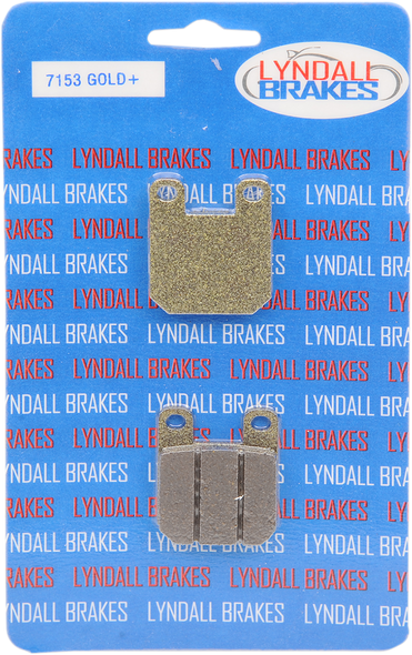 LYNDALL RACING BRAKES LLC Brake Pads - Gold+ PM 2 Piston 7153-GPLUS