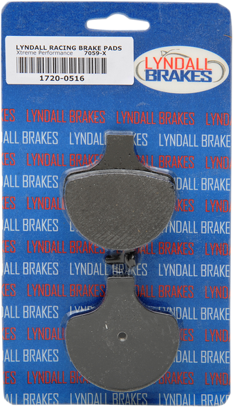 LYNDALL RACING BRAKES LLC X-Treme Brake Pads - Harley-Davidson 7059X