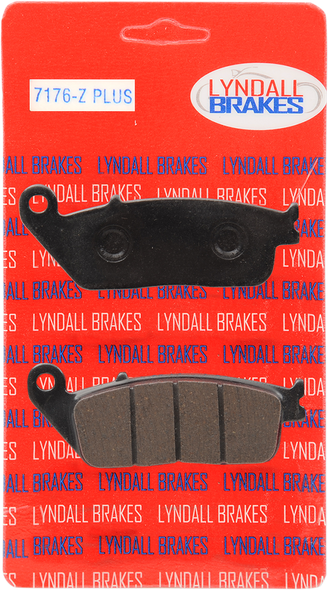LYNDALL RACING BRAKES LLC Z-Plus Brake Pads - Rear - Victory 08-17 7176-Z+