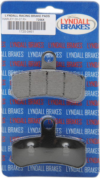 LYNDALL RACING BRAKES LLC X-Treme Brake Pads - Harley-Davidson '08-'17 7256X