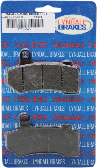 LYNDALL RACING BRAKES LLC X-Treme Brake Pads - Harley-Davidson 7254X