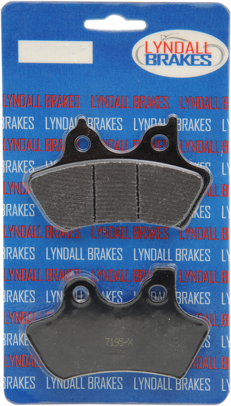 LYNDALL RACING BRAKES LLC X-Treme Brake Pads - Harley-Davidson '00-'07 7195X