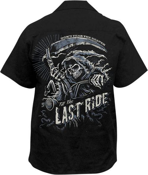 LETHAL THREAT Last Ride Shirt - Black - 3XL HW50214XXXL