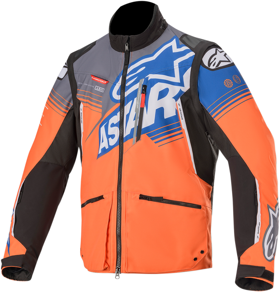 ALPINESTARS Venture Jacket - Orange/Gray/Blue - 3XL 3703019-417-3X