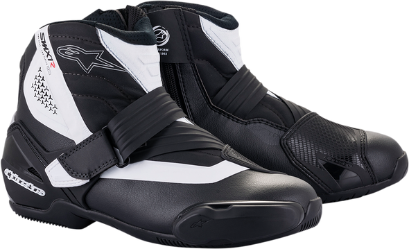 ALPINESTARS SMX-1R V2 Boots - Black/White - US 12 / EU 47 2224521-12-47