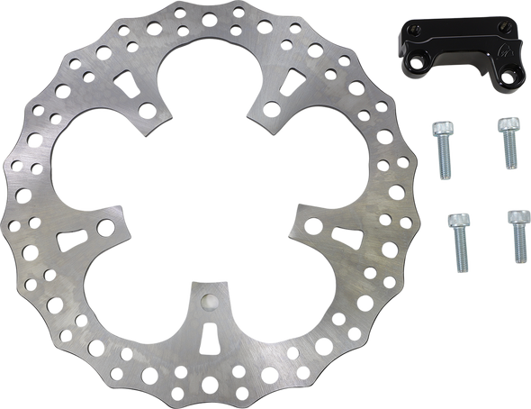 ARLEN NESS Jagged Left Brake Rotor - 13" 300-012