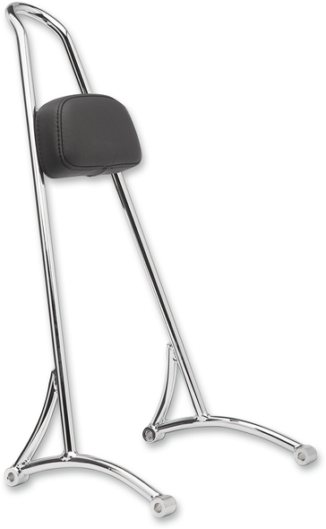 BURLY BRAND Tall Sissy Bar - Chrome B13-1503C