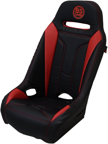 BS SANDS Extreme Seat - Double T - Black/Red EXBURDDTC