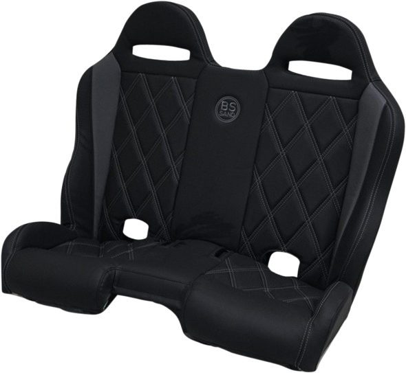 BS SANDS Performance Bench Seat - Black/Gray PEBEGYBDR