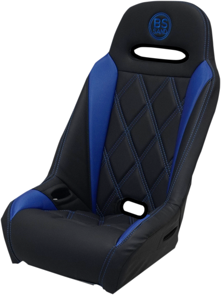 BS SANDS Extreme Seat - Big Diamond - Black/Blue EBUBLBD20