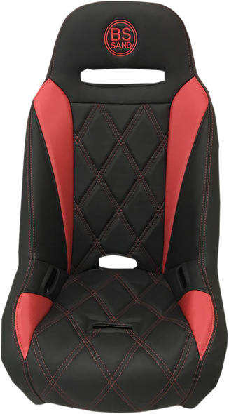 BS SANDS Extreme Seat - Big Diamond - Black/Red EBURDBD20