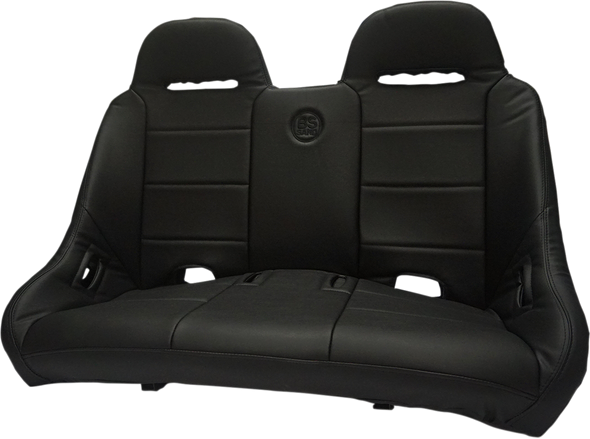 BS SANDS Extreme Bench Seat - Straight - Black EXBEBKSTX
