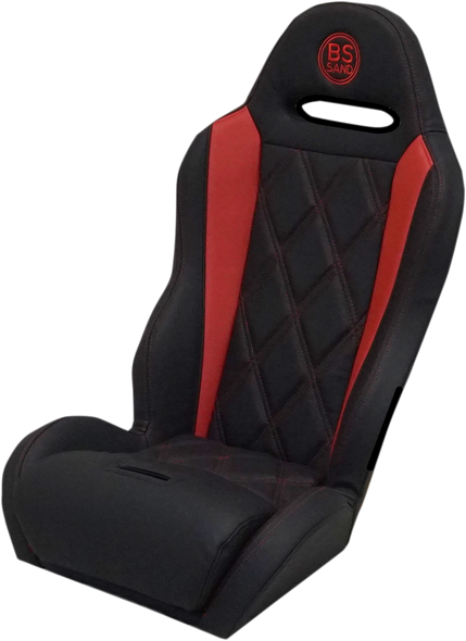 BS SANDS Performance Seat - Big Diamond - Black/Red PBURDBDKW