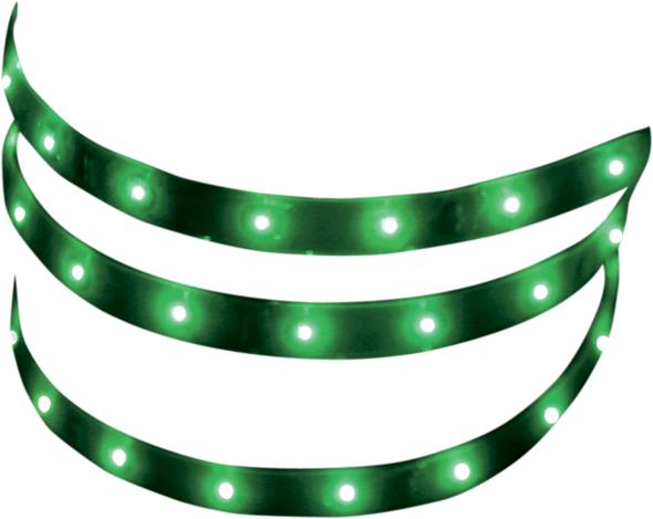 BRITE-LITES LED Accent Light - Single Strip - Green BL-ASLEDG