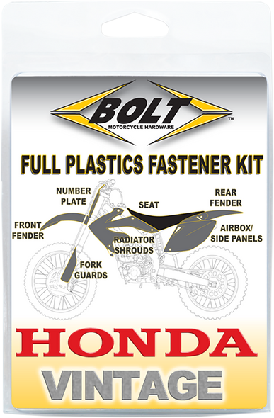 BOLT Fastener Body Kit - Honda - CR HON-9799105