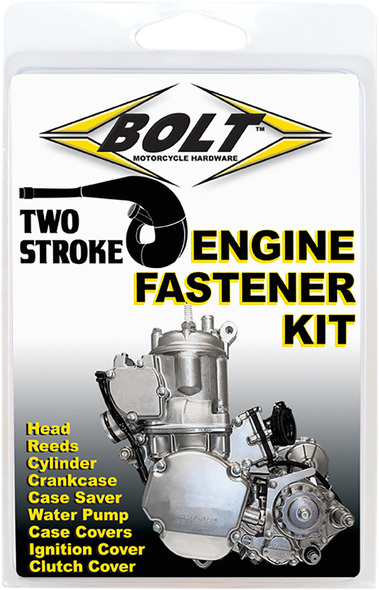 BOLT Engine Fastener Kit - Kawasaki KX E-K8-8820