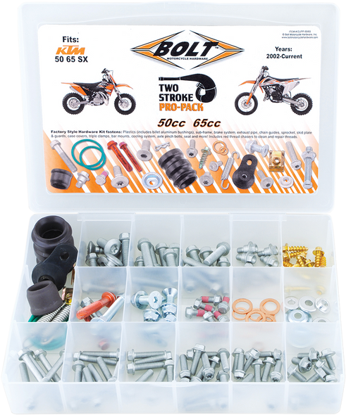 BOLT Pro Pack KTM 50-65cc EUPP-50/65