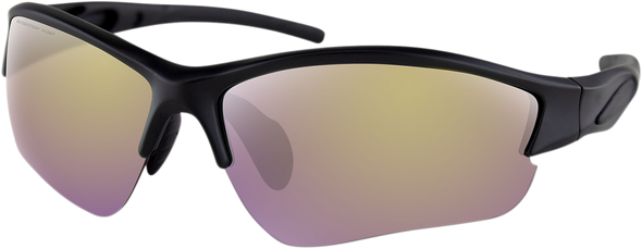 BOBSTER Rapid Sunglasses - Matte Black - Yellow Mirror BRAP001H