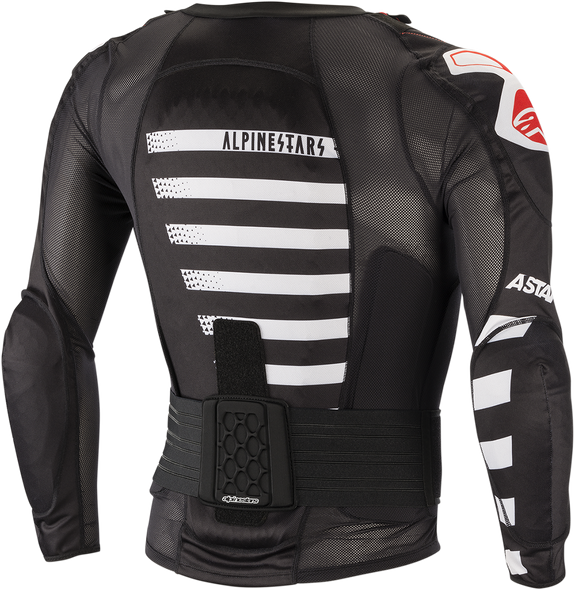 ALPINESTARS Sequence Protection Jacket - Long Sleeve - Black/White/Red - Large 6505619-123-L