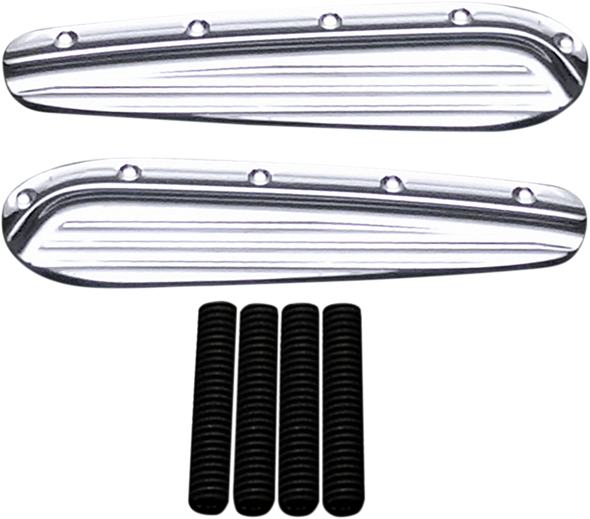 COVINGTONS Turn Signal Eliminators - Dimpled - Chrome C1307-C