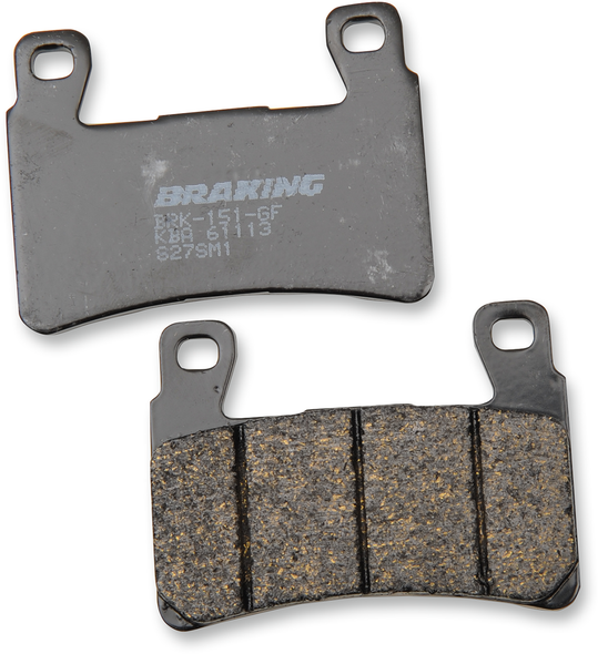 BRAKING SM1 Brake Pads - Honda - 827SM1 827SM1