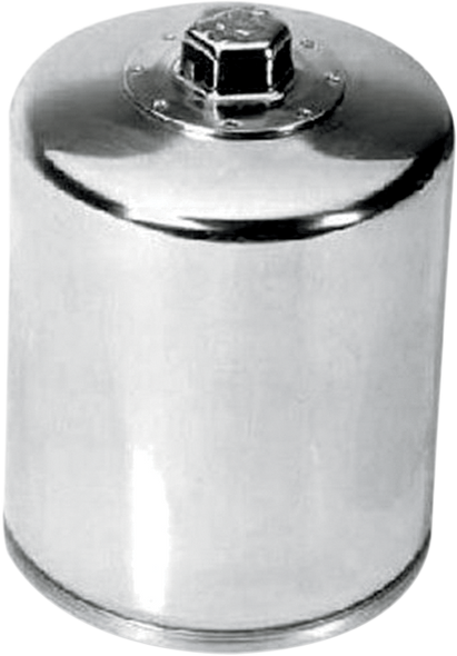 K & N Oil Filter - Chrome - Twin Cam KN-171C