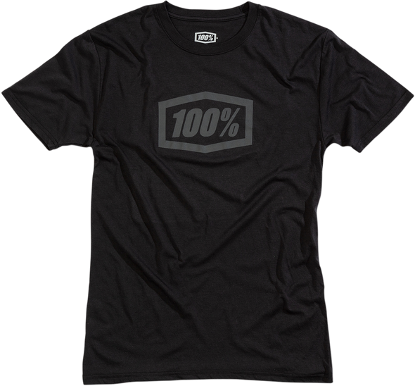 100% Tech Icon T-Shirt - Black/Gray - Small 20009-00000