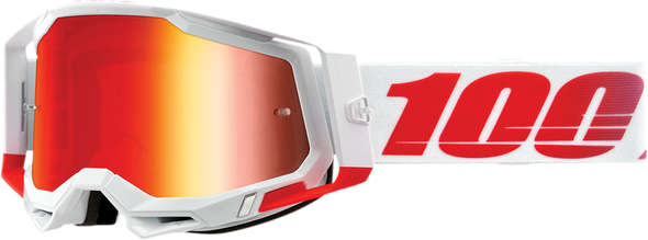 100% Racecraft 2 Goggles - St. Kith - Red Mirror 50121-251-14