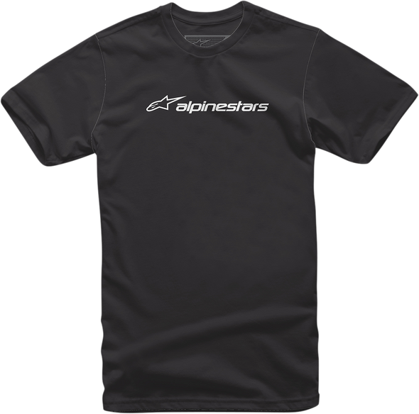 ALPINESTARS Linear T-Shirt - Black/White - Medium 1211720241020M